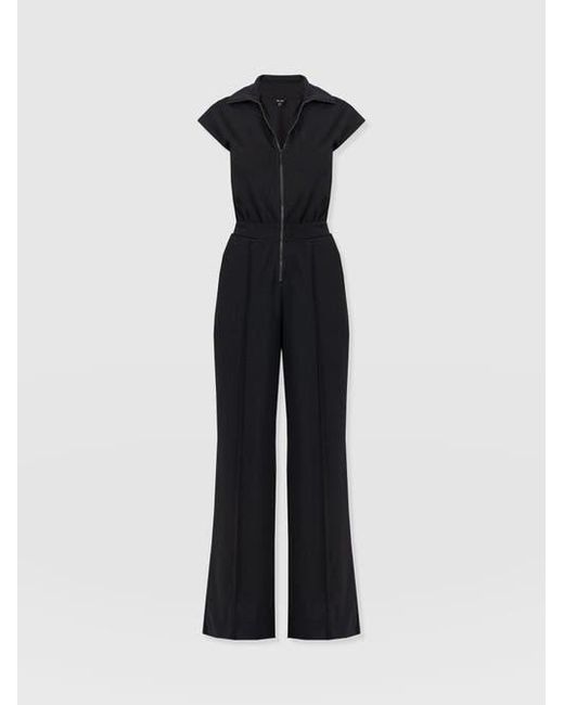 Saint + Sofia Black Keller Jumpsuit