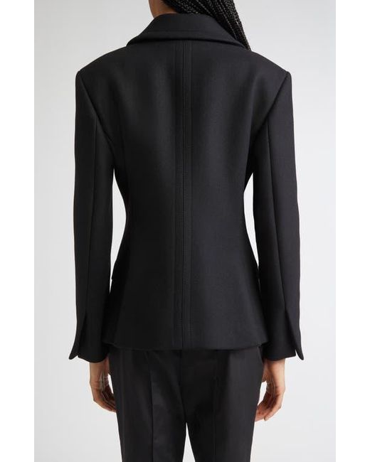 Partow Black Jesse Virgin Wool Blend Jacket