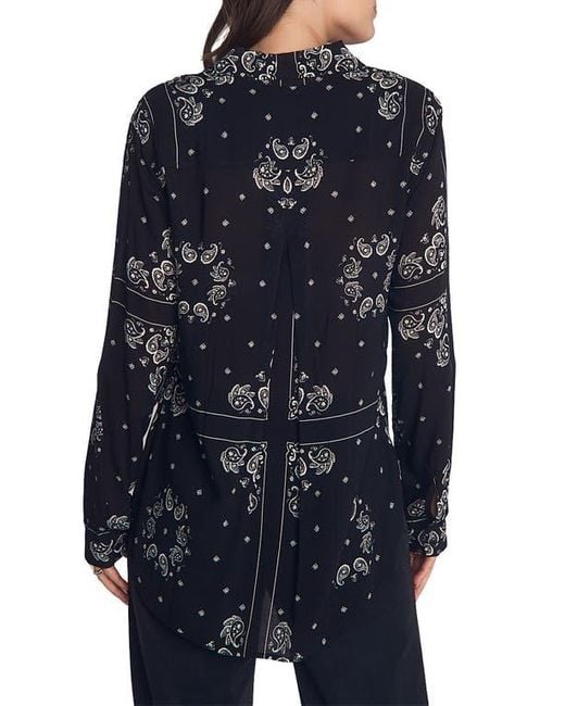 Bella Dahl Blue Button-Up Shirt