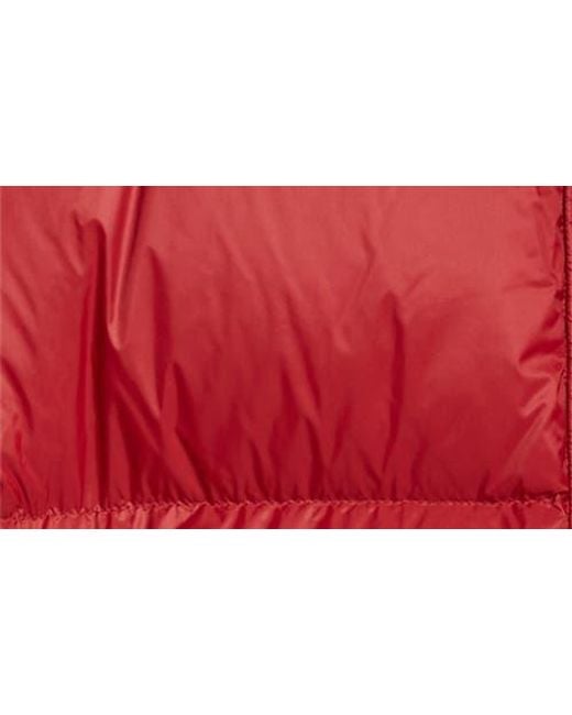 Amiri Red Bones Down Puffer Jacket for men