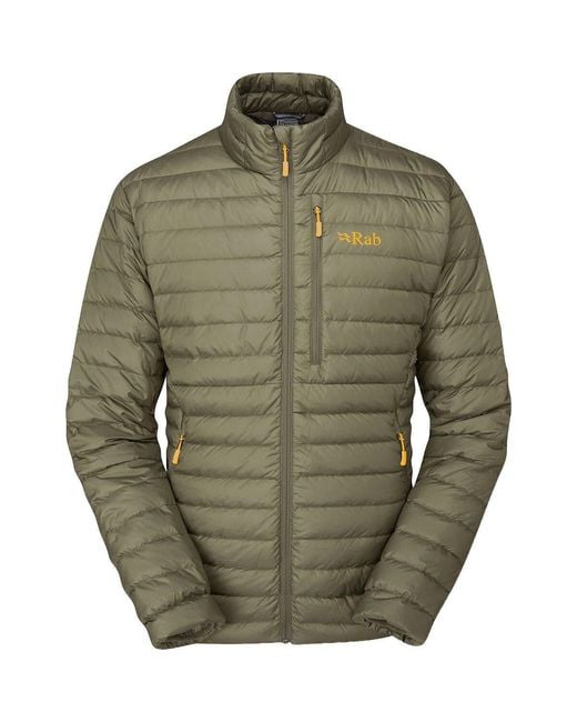 Rab Green Microlight Down Jacket for men