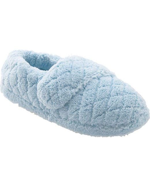 Acorn Blue Spa Wrap Slipper
