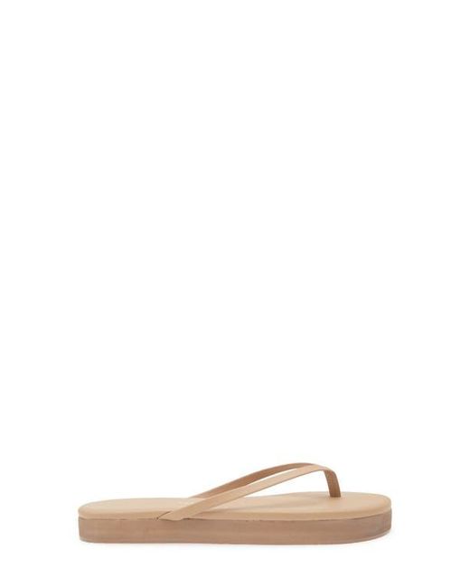 TKEES Multicolor Lily Platform Flip Flop