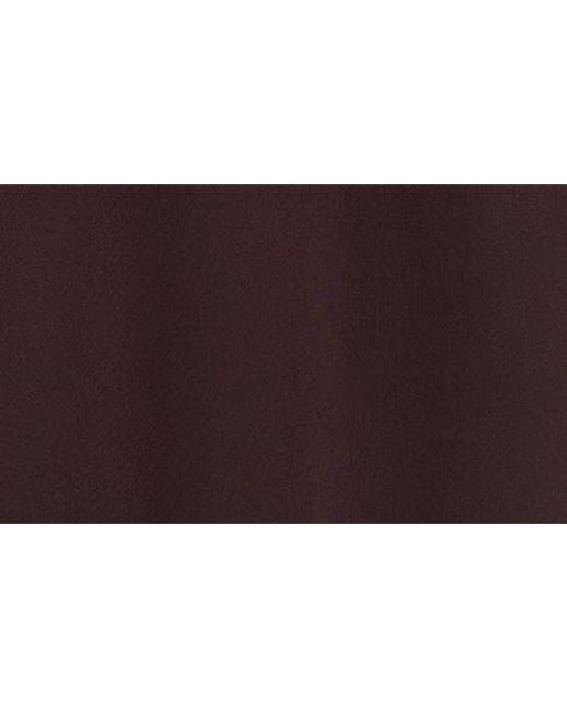 Mango Purple Draped Midi Skirt