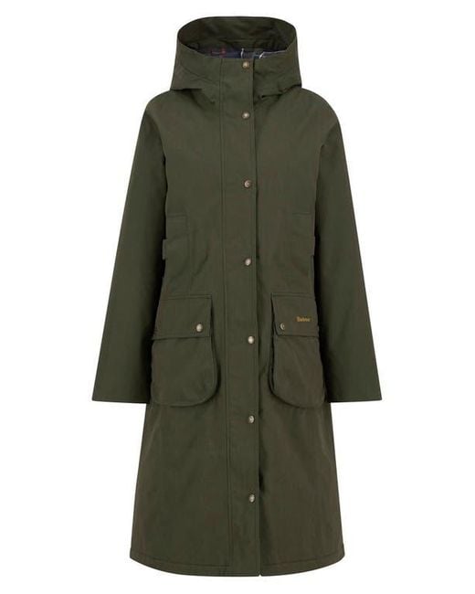 Barbour Black Bamburgh Hooded Waterproof Jacket