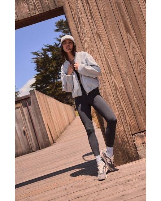 Travis Mathew Gray Rustic Retreat Bomber Jacket