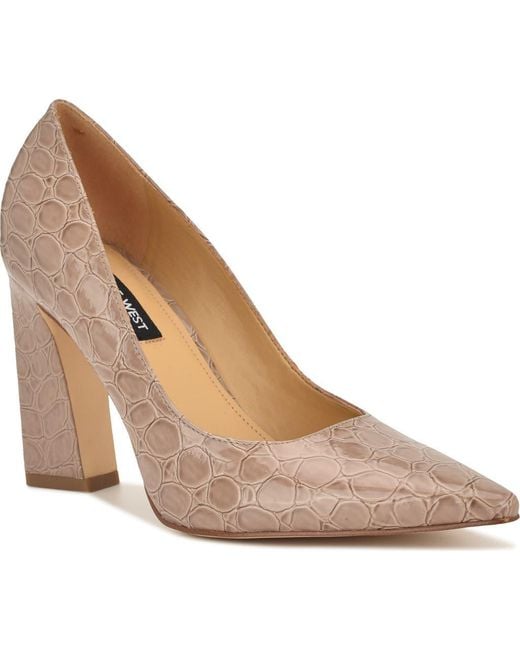 Nine West Natural Tamant Pointed Toe Pump