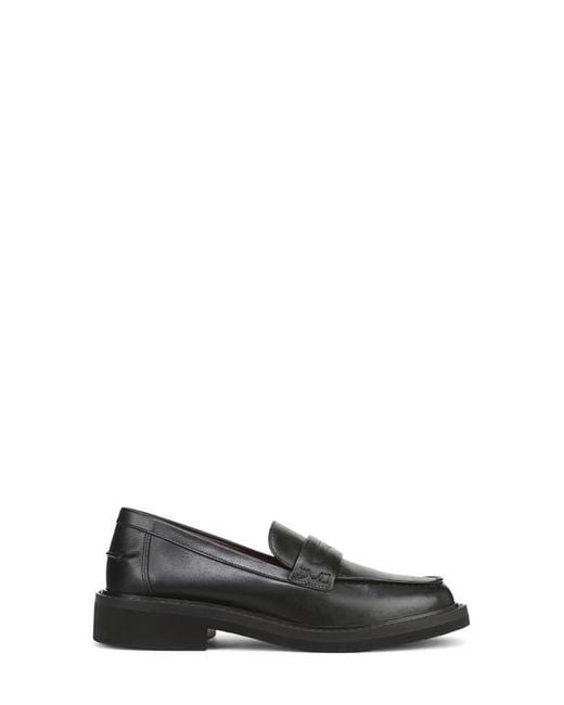 Vionic Black Caitlin Penny Loafer