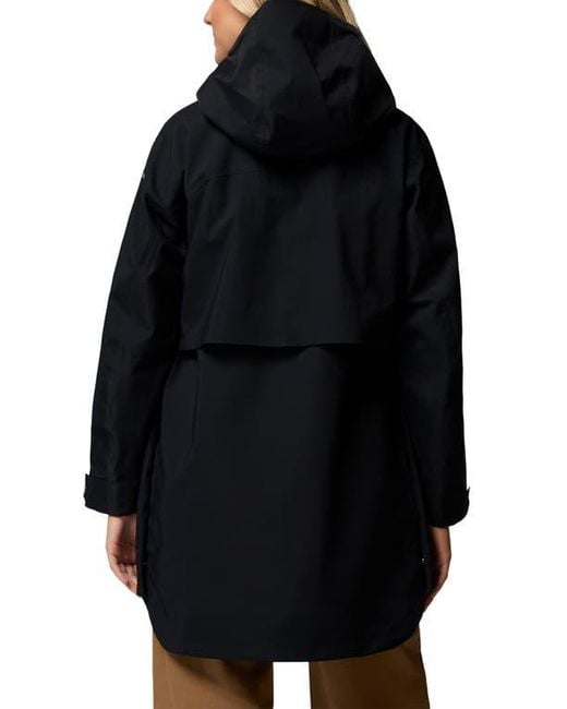 Columbia Black Amazerain 3L Shell Jacket