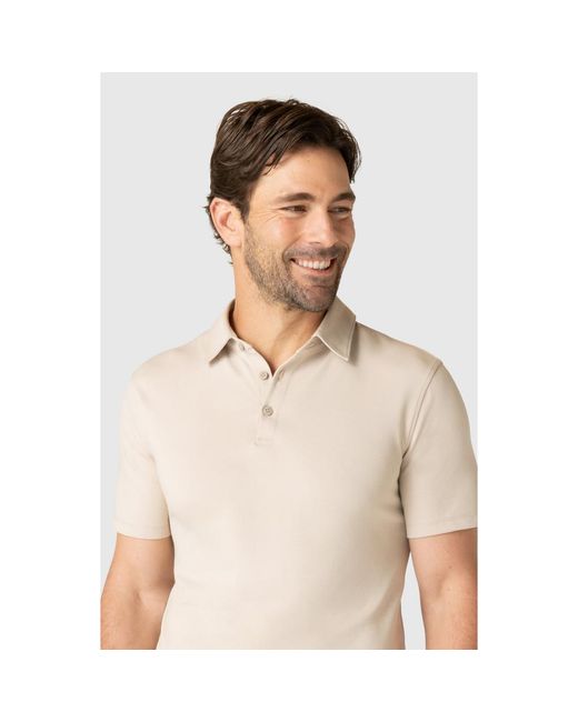 Jack Archer Natural Jetsetter Tech Performance Polo for men