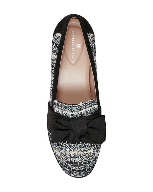 Bandolino Black Bow Loafer