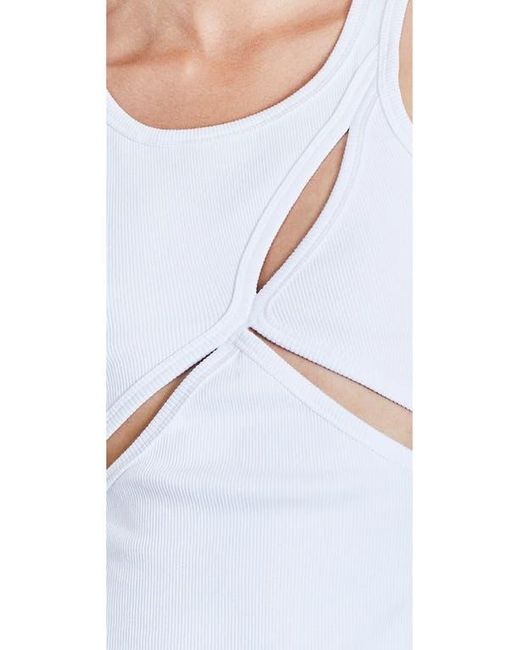 MOTHER OF ALL Pink Ariel Rib Top