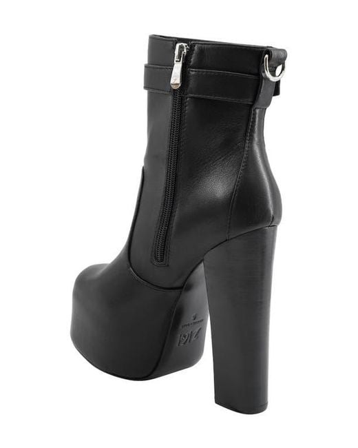 Zigi Black Ona Platform Bootie