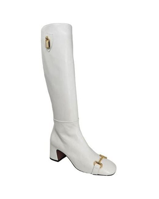 Madison Maison Gray Tall Lock Boot