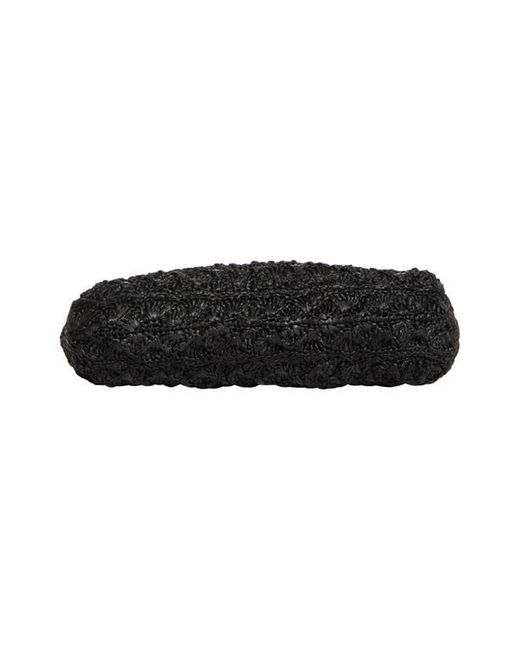 Isabel Marant Black Small Praia Raffia Tote