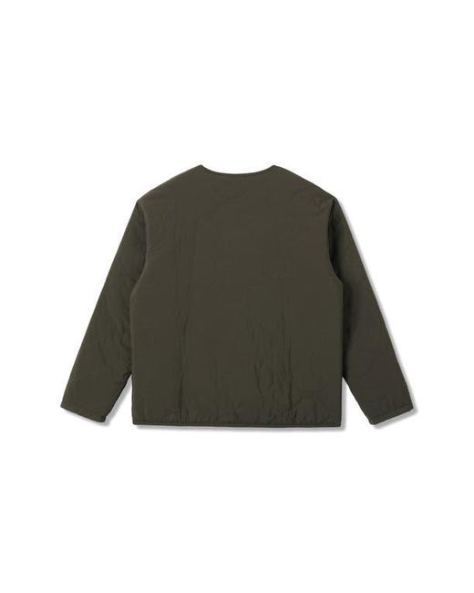 Stan Ray Green Reversible Quilted Liner Jacket for men