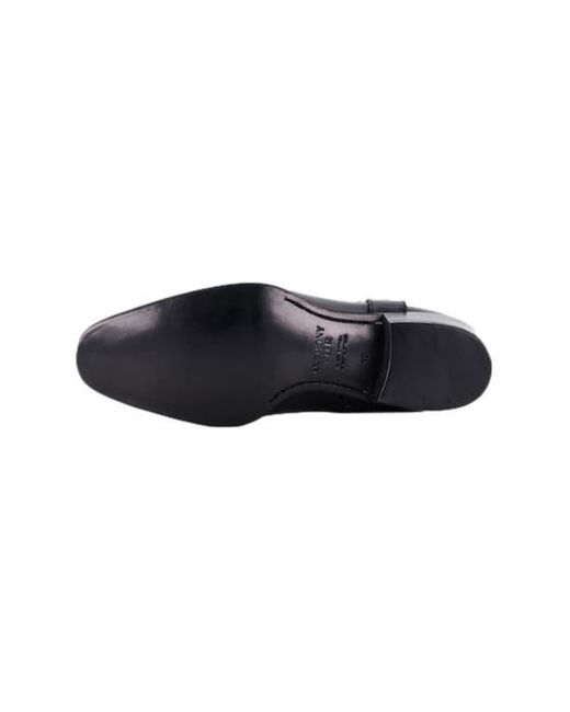 Anthony Veer Black Sloane Harness Boot for men