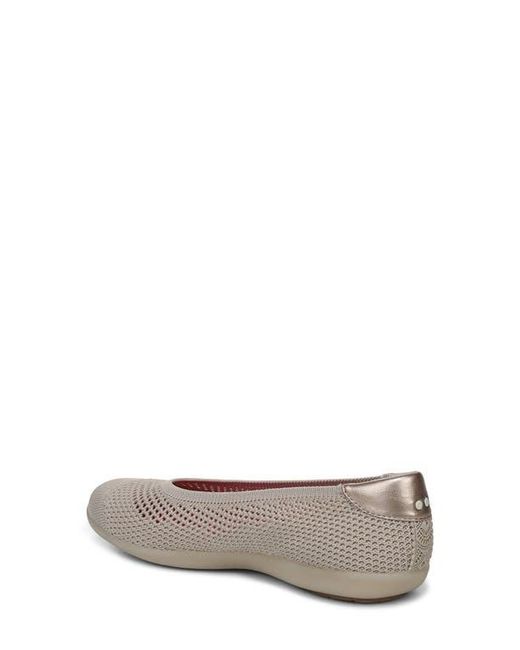 Ryka Gray Clever Ballet Flat