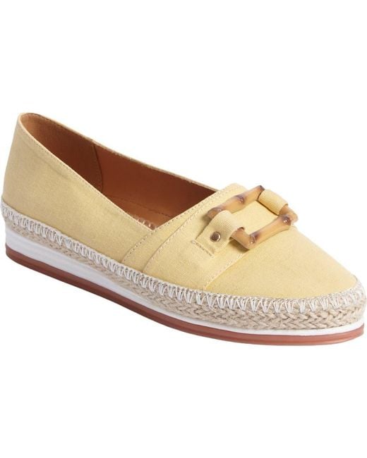 Comfortview White The Lorelai Slip On Flat