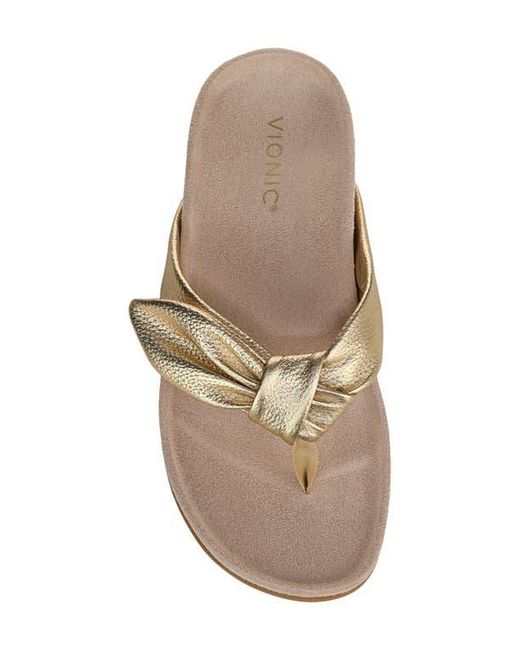 Vionic Brown Eva Flip Flop