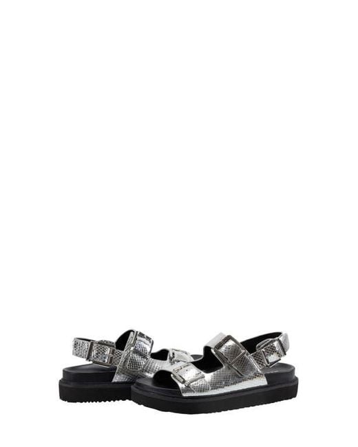 Marc Fisher Black Agenda Sandal