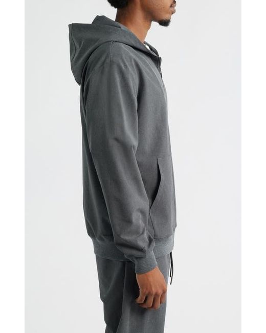 Saint Studio Gray Tempo Tech Zip Jacket for men