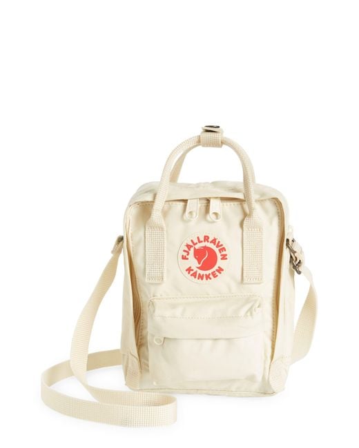 Fjallraven Kånken Sling Shoulder Bag in White Lyst
