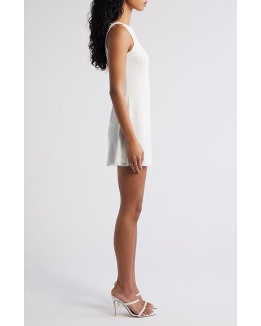 Princess Polly Lukea Sleeveless Minidress in White | Lyst Princess Polly Lukea Sleeveless Minidress in White | Lyst