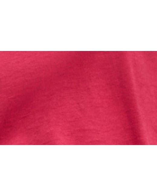 AllSaints Red Anna Cotton T-shirt