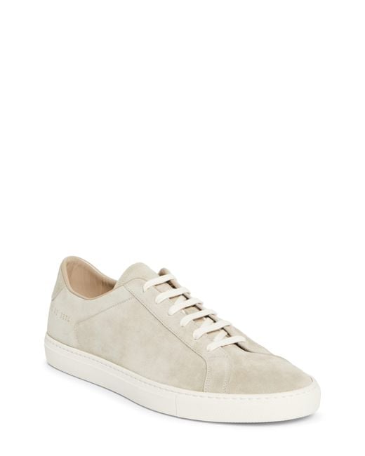 Common Projects White Achilles Slim Premium Sneaker for men