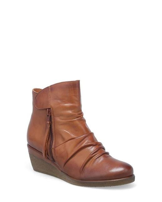 Miz Mooz Brown Mayleen Wedge Bootie