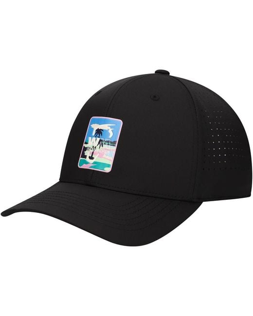 PUMA Black Wm Phoenix Open Tech Adjustable Hat for men