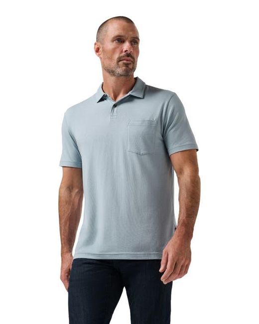Travis Mathew Blue The Cloud Polo for men