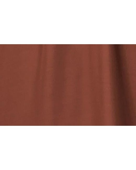 ViX Brown Long Sleeve Cover-up Dress