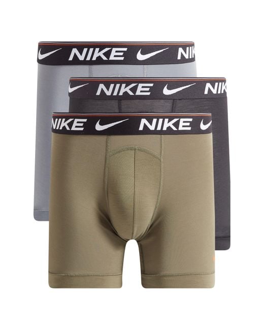 Nike Multicolor Dri-fit Ultra Comfort 3-pack Boxer Briefs for men