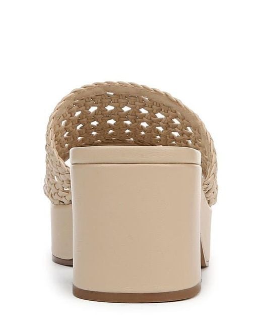 Vince Natural Margo Woven Platform Sandal