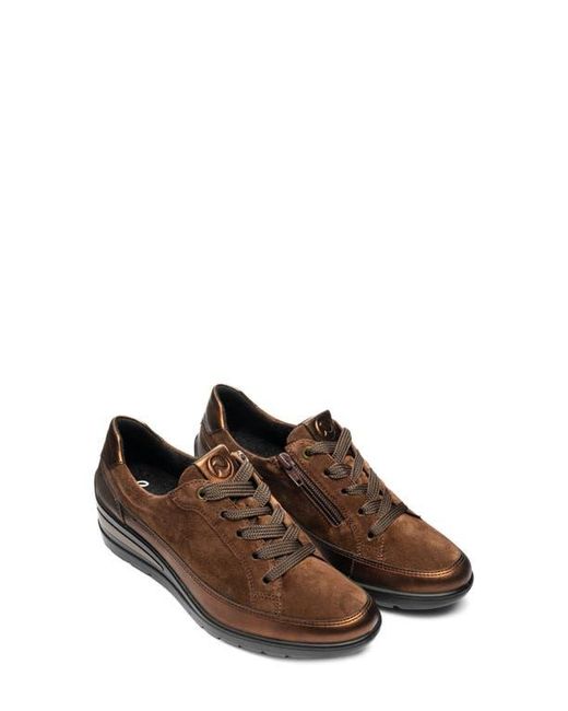 Ara Brown Zamia Wedge Sneaker
