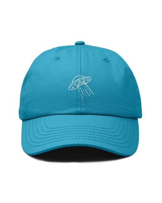 Alix Blue Ufo Embroidered Adjustable Dad Cap for men