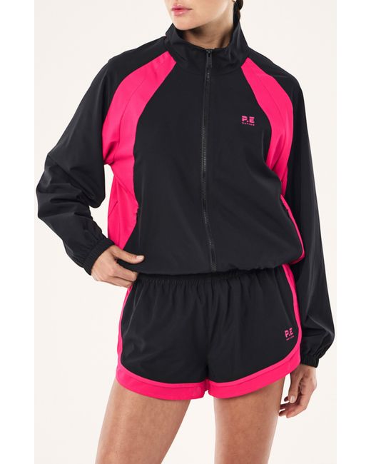 P.E Nation Red Stride Performance Jacket