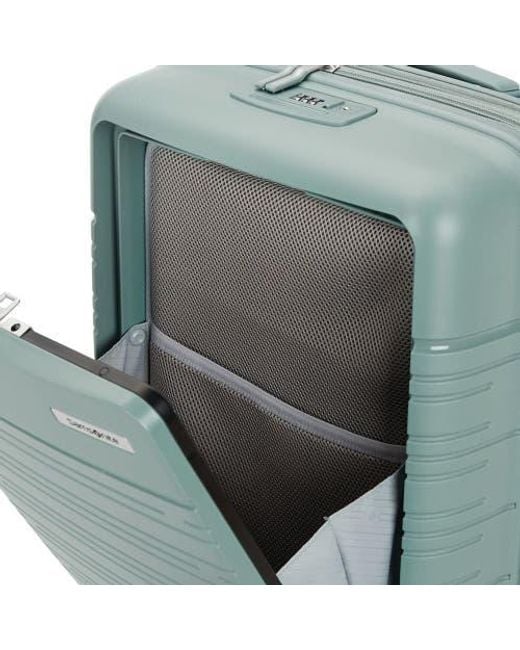 Samsonite Blue Elevation Plus 21 Carry On Spinner Luggage