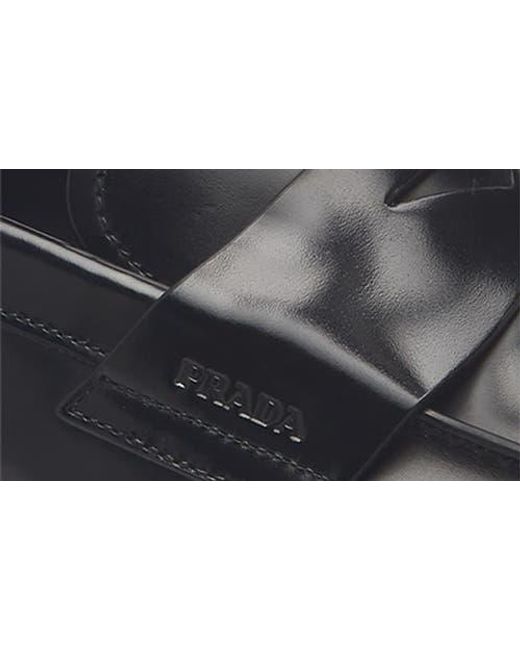 Prada Black Penny Loafer for men