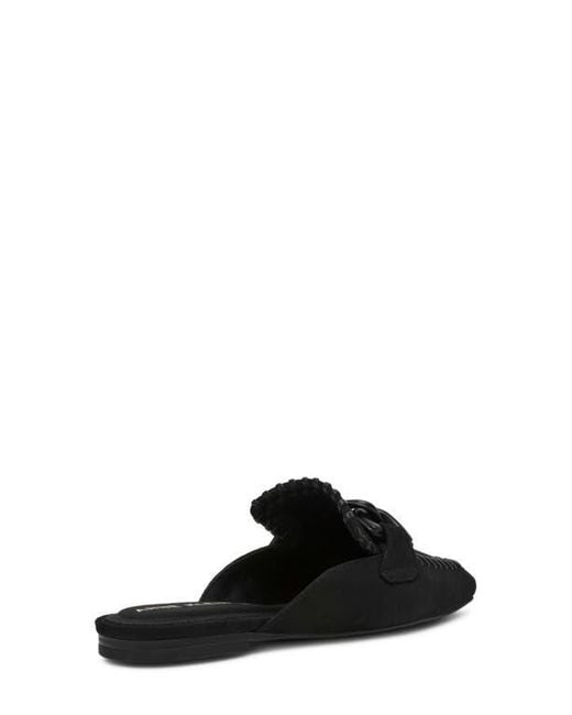 Anne Klein Black Alora Mule