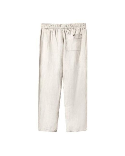 Tombolo White Easy-Going Pants
