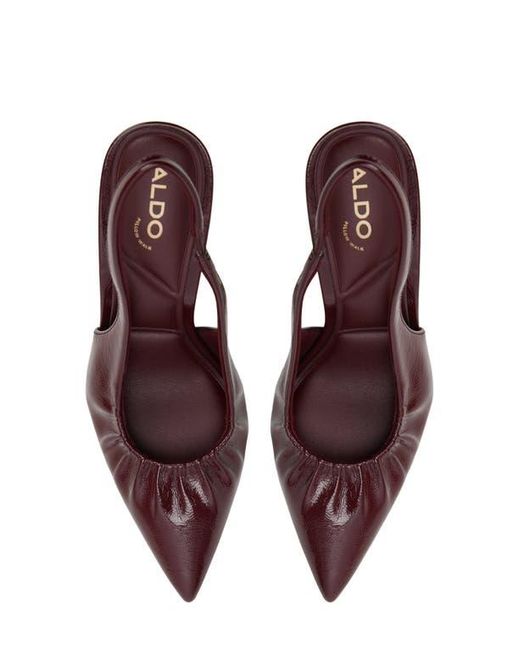 ALDO Purple Mystie Slingback Pointed Toe Pump