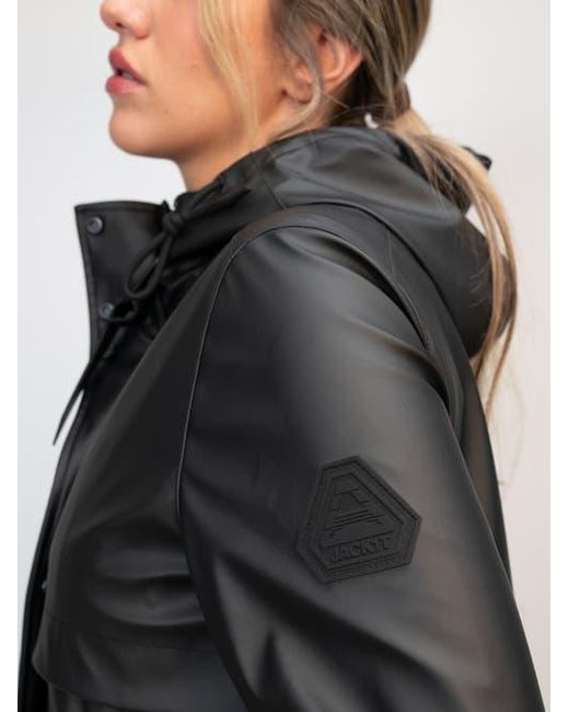 Jacket Black Aurora Cape Raincoat