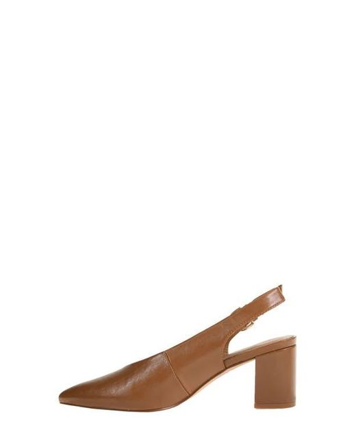 Chinese Laundry Brown Menny Pointed Toe Slingback Pump