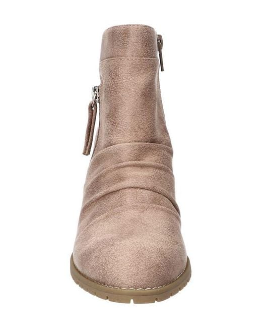 Bella Vita Brown Janita Bootie