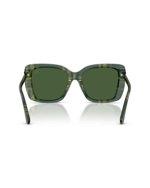 Burberry 54mm Square Sunglasses Green Burberry 54mm Square Sunglasses | Nordstrom main image 2