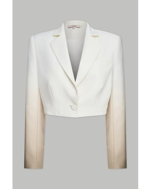 Et Ochs White Jasper Blazer
