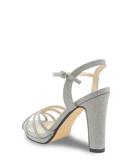 Touch Ups White Anya Ankle Strap Sandal